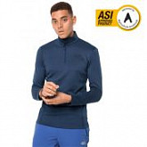 Рубашка с длинными рукавами мужская Jack Wolfskin Arctic Xt Half Zip Men dark indigo