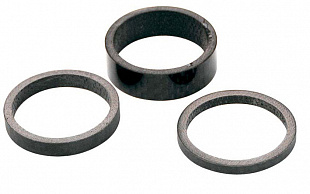 Проставочное кольцо Longus под вынос, Carbon (28.6/10мм, Black) комплект - 2 шт. 398240