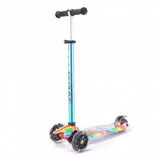 Самокат детский Amigo Riley WT Blue/Rainbow