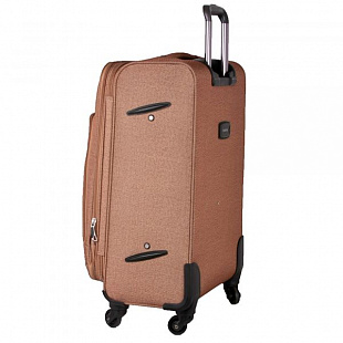 Чемодан большой Polar 28" 3-ой Р8593 grey/blue