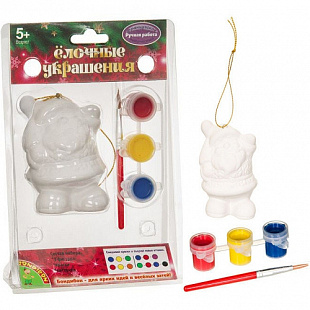 Набор для творчества Bondibon Ёлочные украшения Дед Мороз BB1706