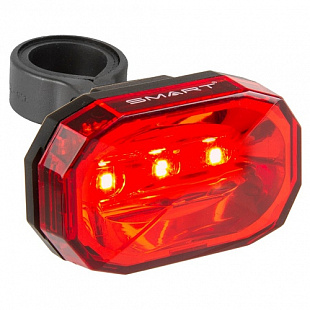 Велофонарь задний Smart 3 SMD 5-221520