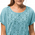 Футболка женская Jack Wolfskin Moro Maori T W aqua