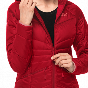 Куртка женская Jack Wolfskin Argon Hoody W red fire