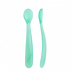 Ложка мягкая силиконовая Chicco 6+ мес 2 шт 00006828210000