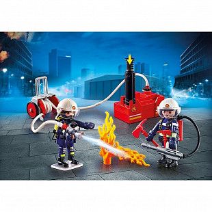 Игровой набор Playmobil Пожарные с Водным Насосом 9468