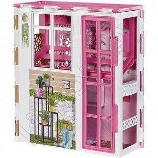 Игровой набор Barbie Malibu Загородный дом с куклой (HCD48)