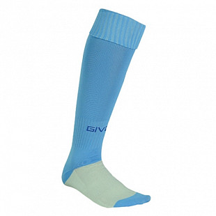 Футбольные гетры Givova Calcio C001 light blue/white