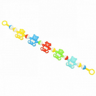 Погремушка-подвеска Полесье Забавные зверята 66см 71590