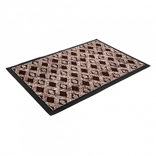 Коврик придверный Vortex Hall влаговпитывающий 40х60 см brown 22397