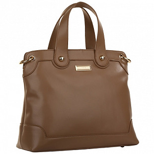 Женская сумка из кожи Pola 9002 brown