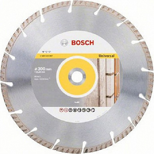 Алмазный круг Bosch 300х222 мм универсальный сегмент 2608615067