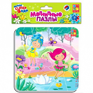 Магнитные пазлы А5 Vladi Toys Феи VT3204-10