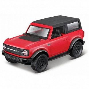 Машинка инерционная Maisto 1:40 Ford Bronco Wildtrak 2021 21001 (20-20001) red