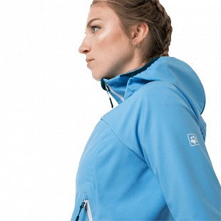 Куртка женская Jack Wolfskin Eagle Peak Softshell W misty blue
