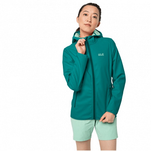 Куртка женская Jack Wolfskin Northern Point Women emerald green