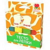 Тесто для лепки "Тесто-пластилин" Классик 4 цвета GG31-4