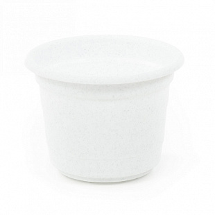 Горшок цветочный Полесье Ксения №4 1.25л 73624 White
