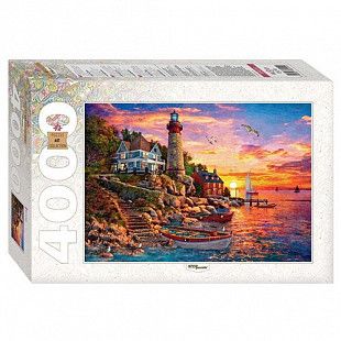 Пазл Step Puzzle 4000 "Маяк на закате" 85415