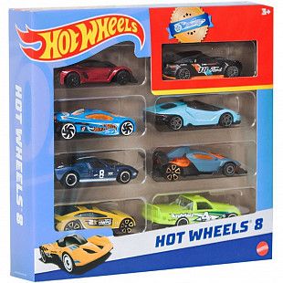 Набор машинок Hot Wheels 8 шт. (HPV78 №5)