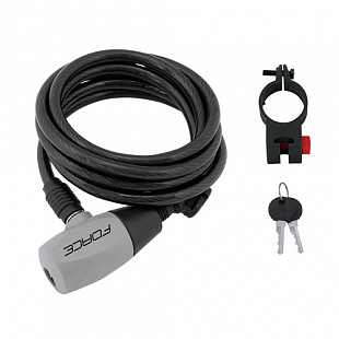 Замок Force Ron с креплением 49126 black
