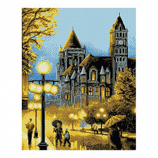 Алмазная мозаика Picasso "Огни ночного города" PD4050003
