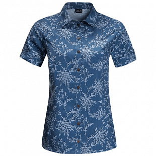 Рубашка женская Jack Wolfskin Matata Print Shirt W ocean wave all over