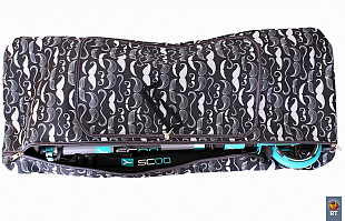 Чехол-портмоне для самоката Y-Scoo 180 Hipster Мистер Усы black/white Чехол-портмоне для самоката Y-Scoo 180 Hipster Мистер Усы black/white