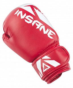 Перчатки боксерские Insane MARS IN22-BG100 8 oz	 red