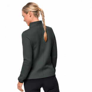 Джемпер женский Jack Wolfskin Natori Jacket W greenish grey