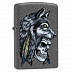 Зажигалка Zippo Wolf Skull Iron Stone 29863 Зажигалка Zippo Wolf Skull Iron Stone 29863