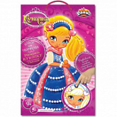 Набор для детского творчества Dalis Раскраска из пластилина Кукла Катя МС-205