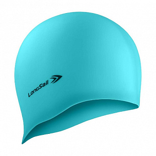 Шапочка для плавания LongSail силикон turquoise