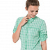 Рубашка женская Jack Wolfskin Centaura Flex Shirt W pacific green checks