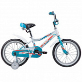 Велосипед Novatrack Novara 16" (2019) White/Blue 165ANOVARA.WT9