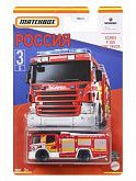 Машинка Matchbox Russia Scania P 360 Fire Trusk 3/6 (HBL15 HBL18)