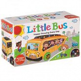 Игрушка пластмассовая Автобус светящейся 9026-1 3 вида