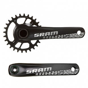 Система шатунов Sram FC S1000 24мм 165 black XSYNC 28 Х96031