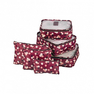 Набор органайзеров Bradex 6 шт TD 0585 bordo