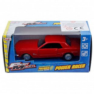 Машинка инерционная Maisto 1:40 1965 Ford Mustang 21001 (00-09854) Red