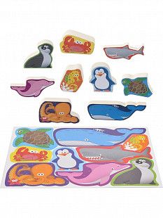 Развивающий пазл PlayGo Морские обитатели (1999)