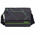 Сумка молодежная GRIZZLY MM-805-4 black/lime
