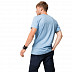 Футболка мужская Jack Wolfskin Logo Ocean T M cool water