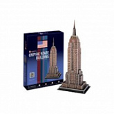 Пазл Cubic Fun Небоскреб Эмпайр-стейт-билдинг Нью-Йорк C704h