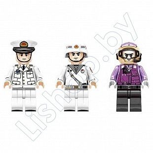Конструктор UniToys Военный Корабль (1563)
