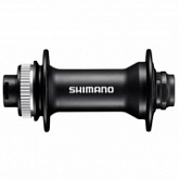 Втулка передняя Shimano MT400 OLD: 110 мм, под полую ось 15 мм, C.Lock, EHBMT400BA