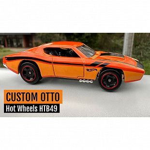 Машинка Hot Wheels Базовой коллекции Custom Otto (5785 HTB49) mainline 2024