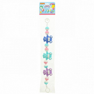 Погремушка-подвеска Полесье Смешные обезьянки 54см 71538