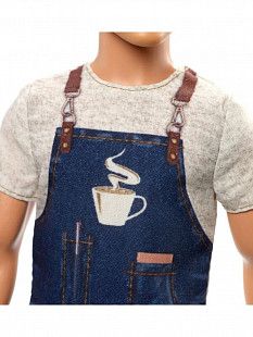 Кукла Barbie Кен Бариста FXP01 FXP03