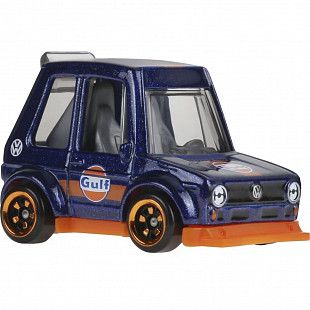 Машинка Hot Wheels Tooned Gulf Series Volkswagen Golf MK1 (JDY84 JCB62)